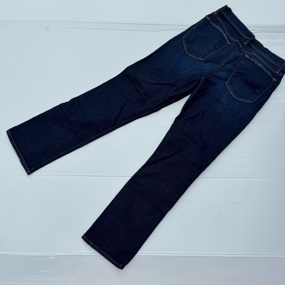 Frame Franklin Le High Straight Denim Indigo Jeans - Picture 5 of 12